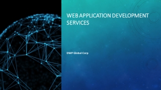 The Web Application Development Services  Provider In The USA