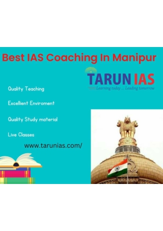 Best IAS Coaching In Manipur