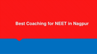 Nagpur NEET Coaching Classes