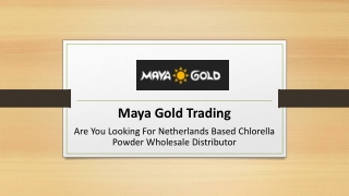Looking For Organic Ingredient Supply Company In Netherlands