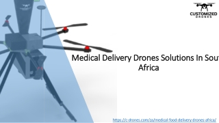 Custom Medical Drones South Africa