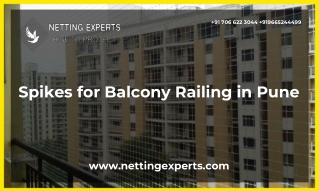 spikes for balcony railing in Pune