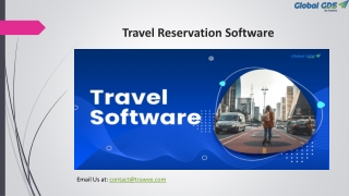 Travel Reservation Software