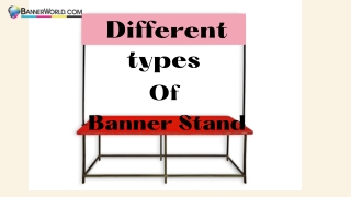 Get unique Banner display stand online | Banner World