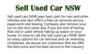 Car Wreckers in Cronulla