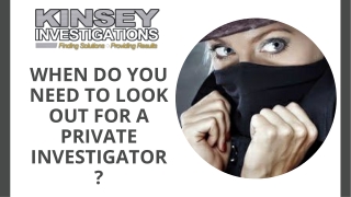 Orange County Detective Agency| Kinsey Investigations