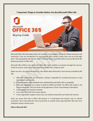 Download Microsoft Office 365