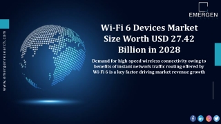 Global Wi-Fi 6 Devices Market to Experience Significant Growth by 2030