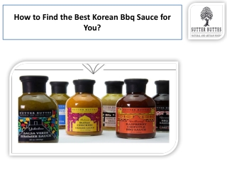 Korean BBQ Sauce & Olive Oil