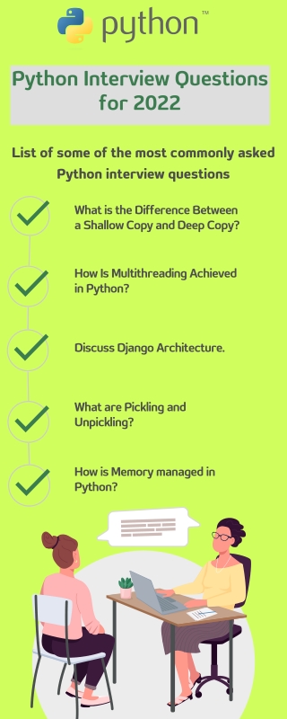 Python Interview Questions for 2022