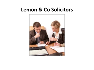 Lemon & Co Solicitors