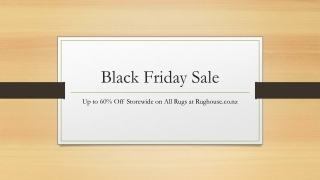 Black Friday Sale