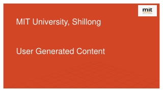 User Generated Content for Digital Marketing