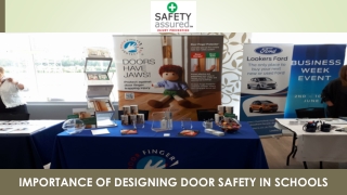 Importance of Designing Door Safety in Schools