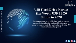 Global USB Flashdrives Market to Experience Significant Growth by 2030