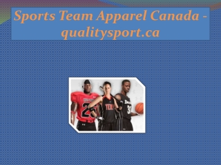 Sports Team Apparel Canada - qualitysport.ca