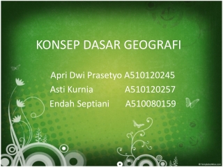 KD IPS - Konsep dasar geografi power point