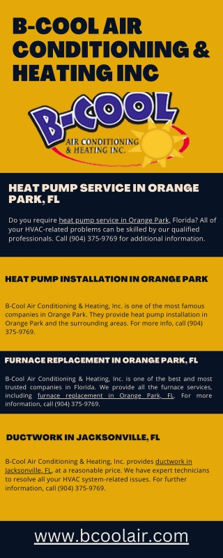 Furnace Replacement in Orange Park, FL
