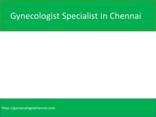 best gynecologist in chennai