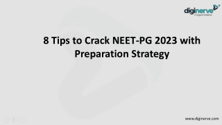 8 Tips to Crack NEET-PG 2023 with Preparation Strategy