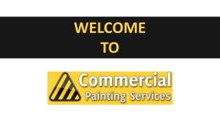 Commercial Painting Company Sturgis Mi