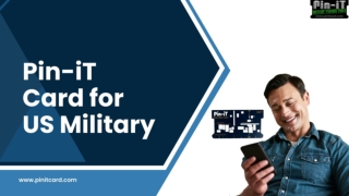 Pin-it card for us military