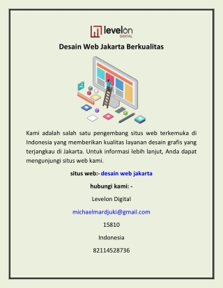 Desain Web Jakarta Berkualitas