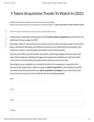 5 Talent Acquisition Trends To Watch In 2023 _