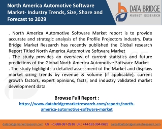 North America Automotive Software Market