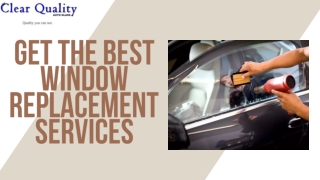 Get The Best Window Replacement Services