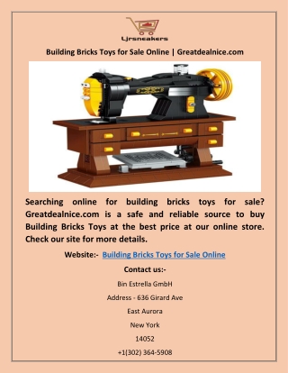 Big White Building Brick Kit | Greatdealnice.com