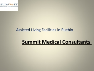 Assisted Living Facilities in Pueblo