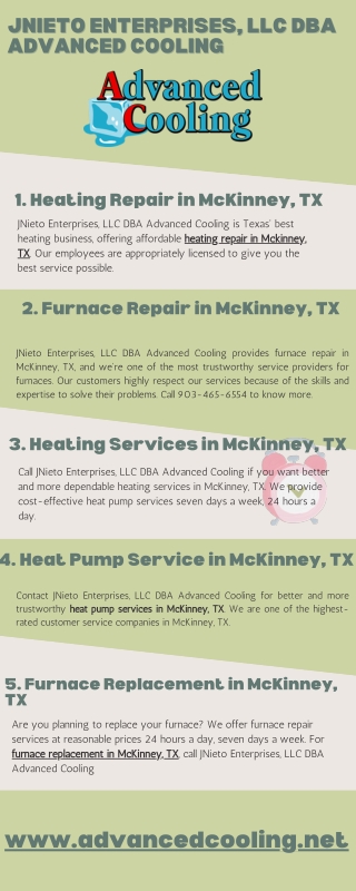 Heat Pump Service in McKinney, TX