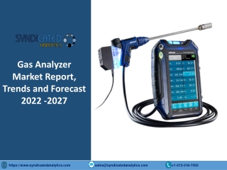 Gas Analyzer Market Size PDF 2022-2027 Syndicated Analytics