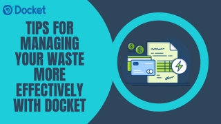 Use Docket to Limit Your Garbage Output | Ace Dumpsters Of Hickory