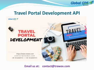 Travel Portal Development API