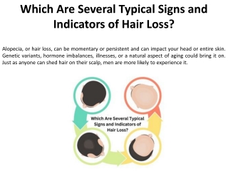 What are the typical symptoms and telltale signs of hair loss?