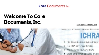 Welcome To Core Documents, Inc.