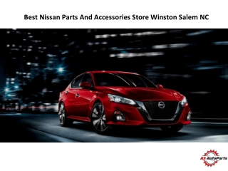 Best Nissan Parts And Accessories Store Winston Salem NC