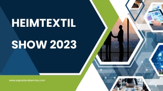 HeimTextil  Show 2023