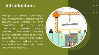 Which Is The Best Construction Market Analysis Software in Oman?