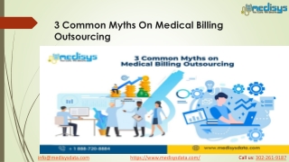3 Common Myths On Medical Billing Outsourcing