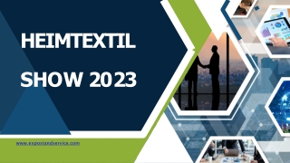 HeimTextil  Show 2023