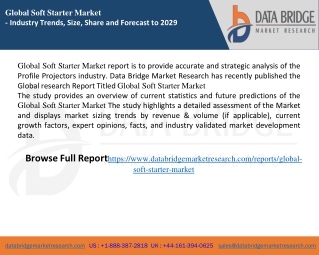 Soft Starter Market Analysis