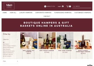 Buy Boutique Hampers Online in Australia