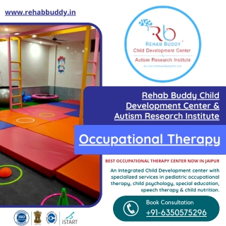 Best Occupational Therapy Center Now in Jaipur - Rehab Buddy Child Development C