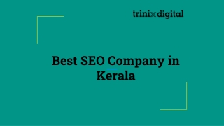 Best SEO Company in Kerala
