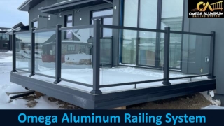 Aluminum and Glass Railing Alberta And Aluminum Handrail Alberta