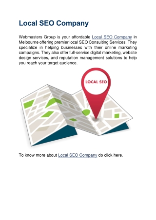 Local SEO Company