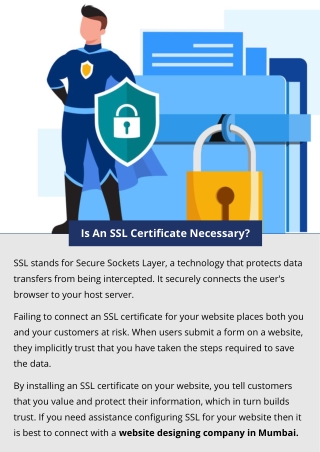 Is An SSL Certificate Necessary?